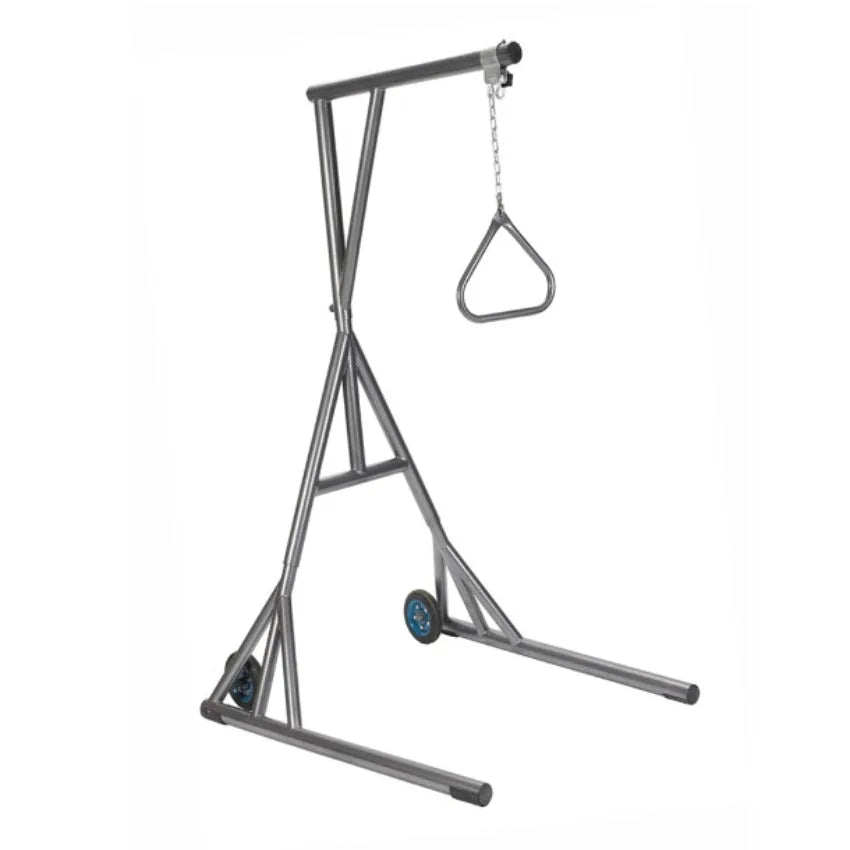 Drive Medical Bariatric Free-Standing Trapeze with Base – 650 lb Capacity (13049SV)
