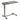 Drive Medical Double Top Overbed Table 13068BV – Dual Surface Adjustable Bedside Table