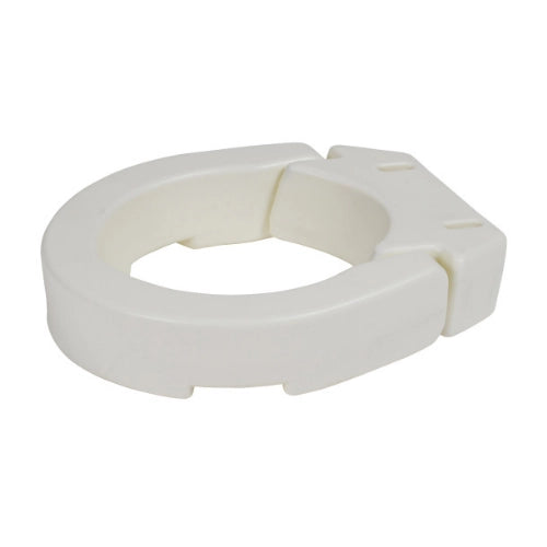 Drive Medical Hinged Toilet Seat Riser | Raised Toilet Seat with Flip-Up Design