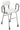 Drive Medical All-Purpose Stool with Adjustable Arms and Padded Seat