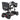 Drive Medical Phoenix LT 4-Wheel Portable Travel Mobility Scooter – 350 lb Capacity