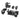 Drive Medical Phoenix LT 4-Wheel Portable Travel Mobility Scooter – 350 lb Capacity