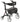 Drive Nitro HD Euro-Style Rollator – Heavy Duty 450 lb Capacity Rolling Walker