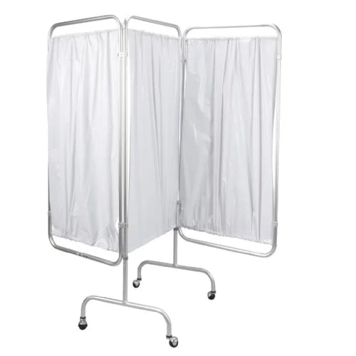 Drive Medical 3-Panel Privacy Screen with Aluminum Frame — 13508