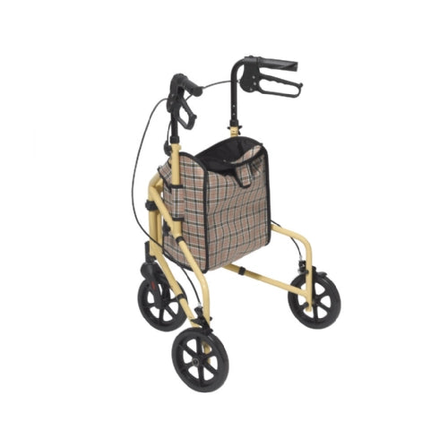 Drive Winnie Lite Supreme 3-Wheel Rollator – Ultra Lightweight Aluminum 3 Wheel Walker