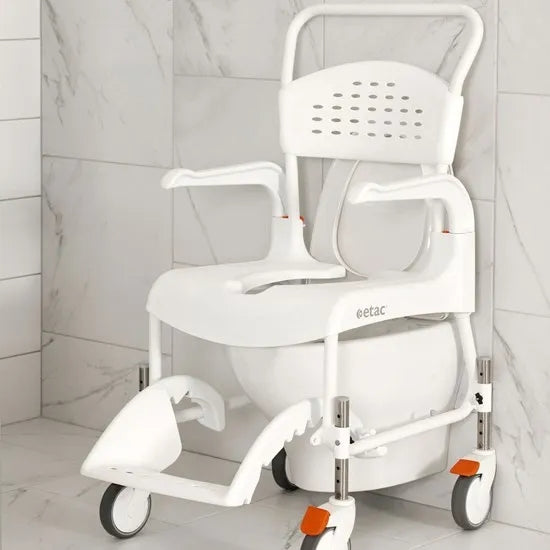 Clean Height Adjustable Shower Commode