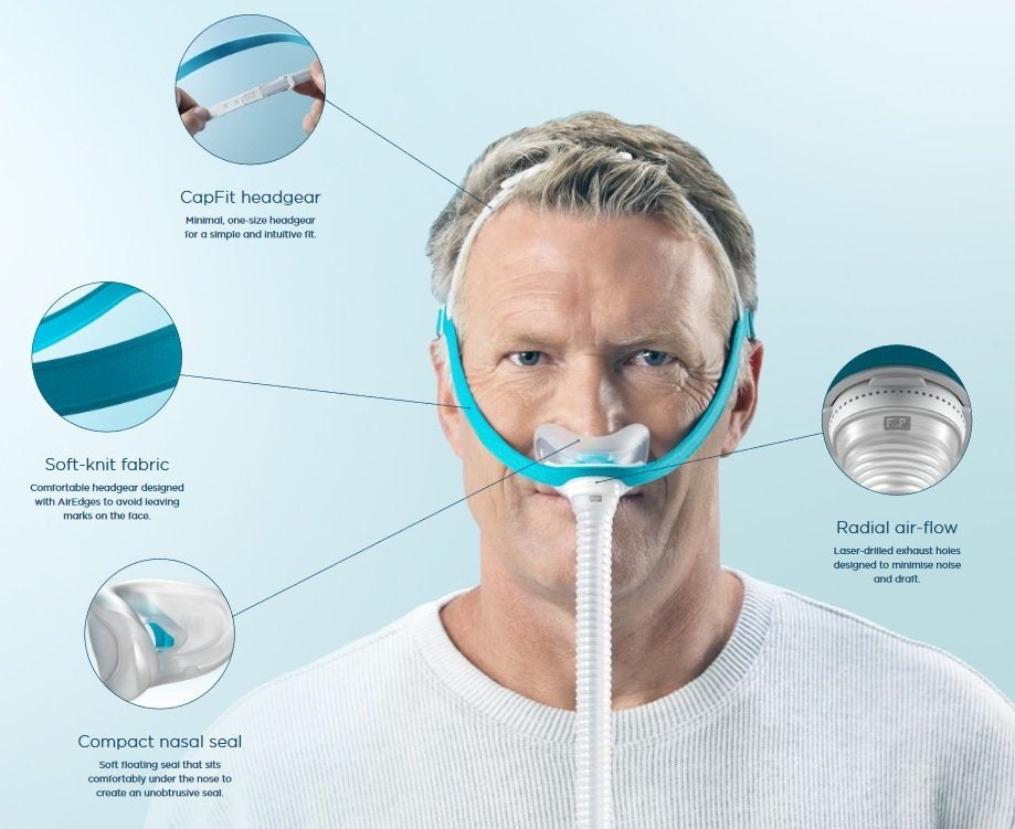 Fisher & Paykel Evora Nasal Mask FitPack