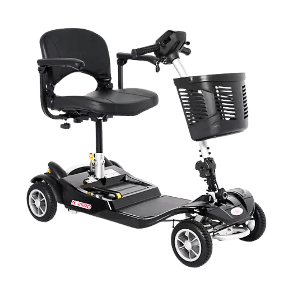 EV Rider Airline Approved Nomad Scooter with Front Basket & Full Suspension