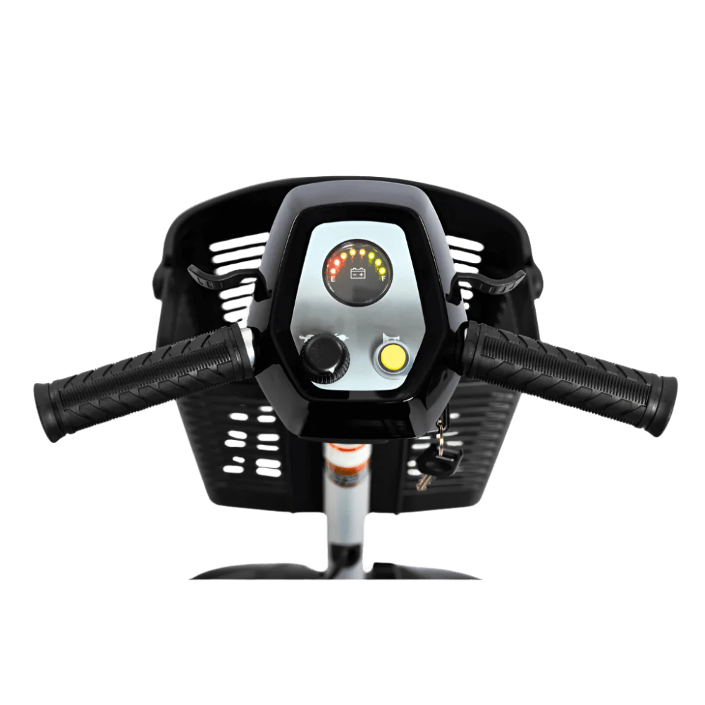 EV Rider Airline Approved Nomad Scooter with Front Basket & Full Suspension