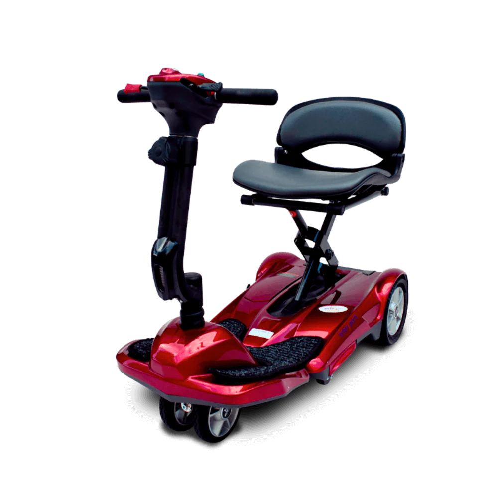 EV Rider Transport EZ Move Folding Travel Mobility Scooter – Lightweight Electric Portable Scooter