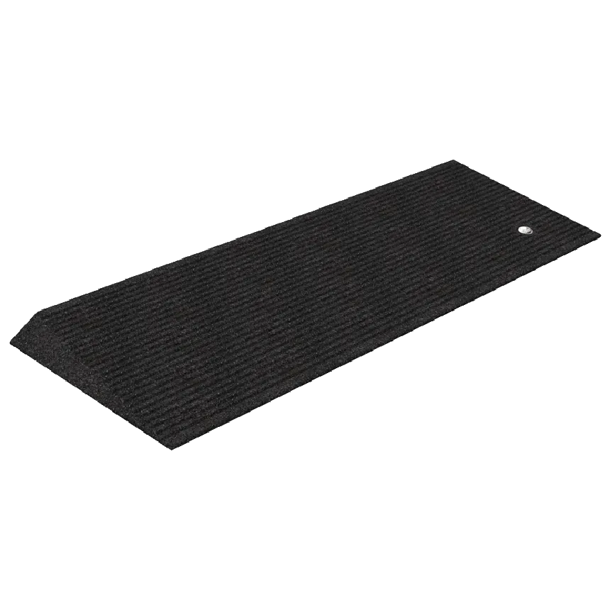 EZ-ACCESS Rubber Threshold Ramp Angled Entry Mat - Rubber Threshold Ramp