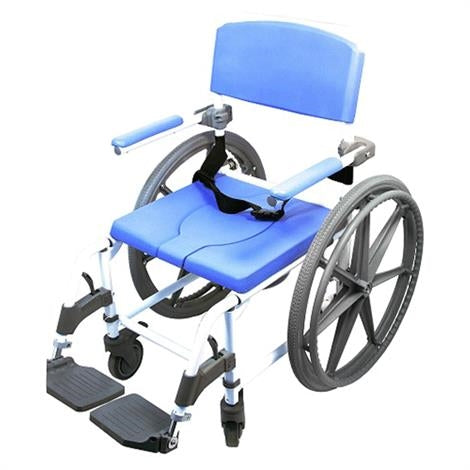 Healthline Ezee Life Rehab Shower Commode Chair - 20 Inch Seat
