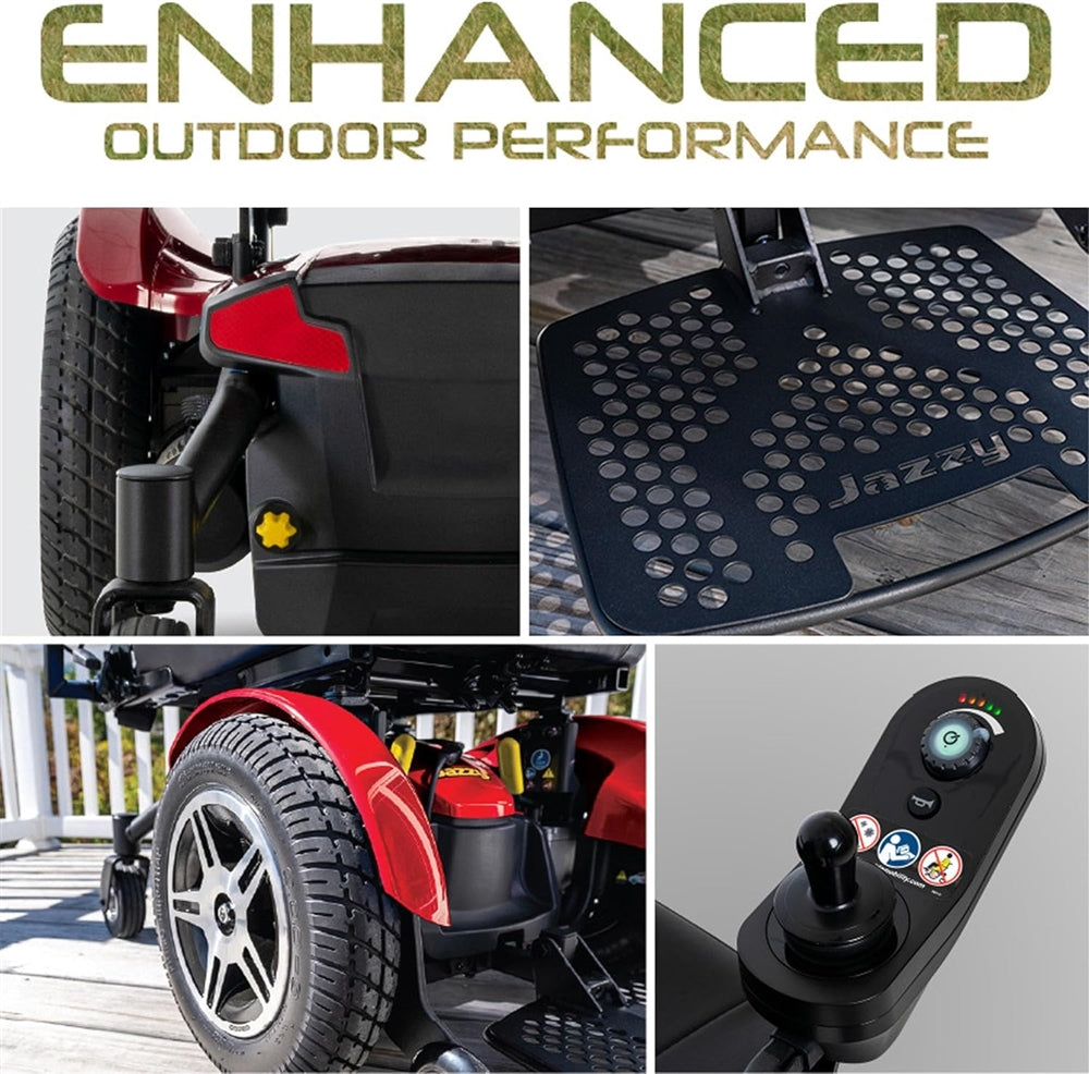 Pride Mobility Jazzy Elite HD Group 2 Heavy Duty Power Chair