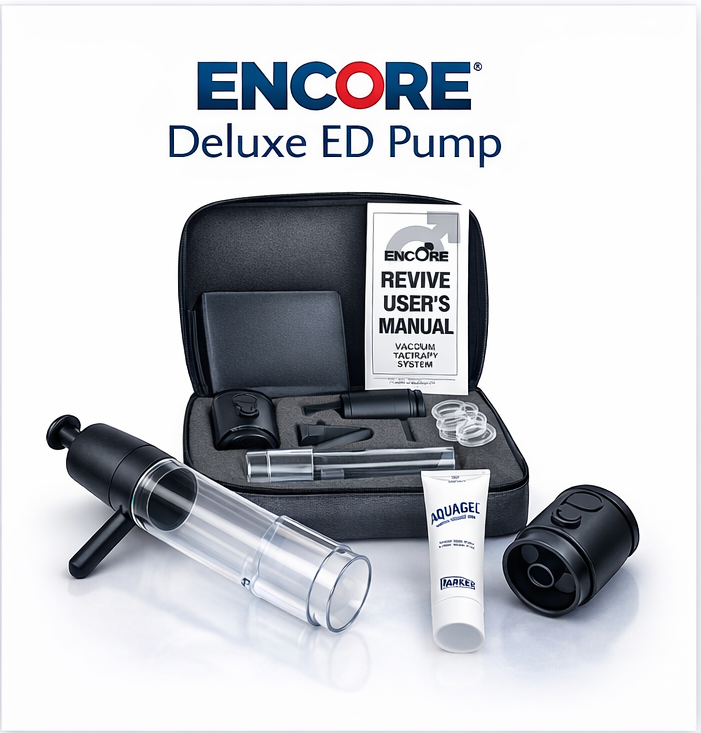 Encore Deluxe Battery Powered - Combo Vacuum Erection Device