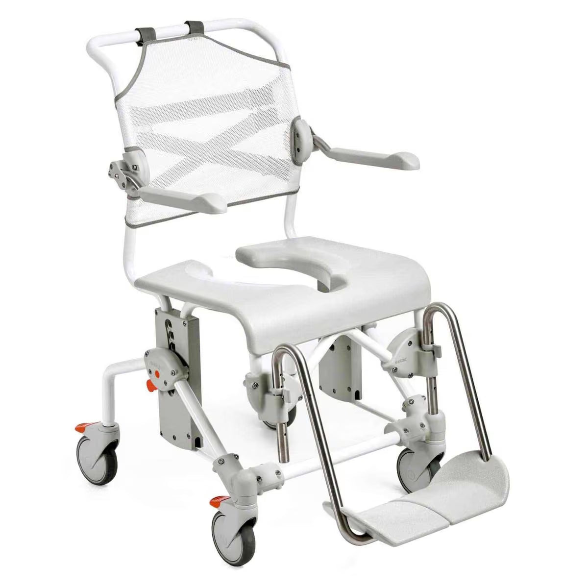 Etac Swift Mobil Shower Commode Chair – Rolling Shower & Toilet Chair