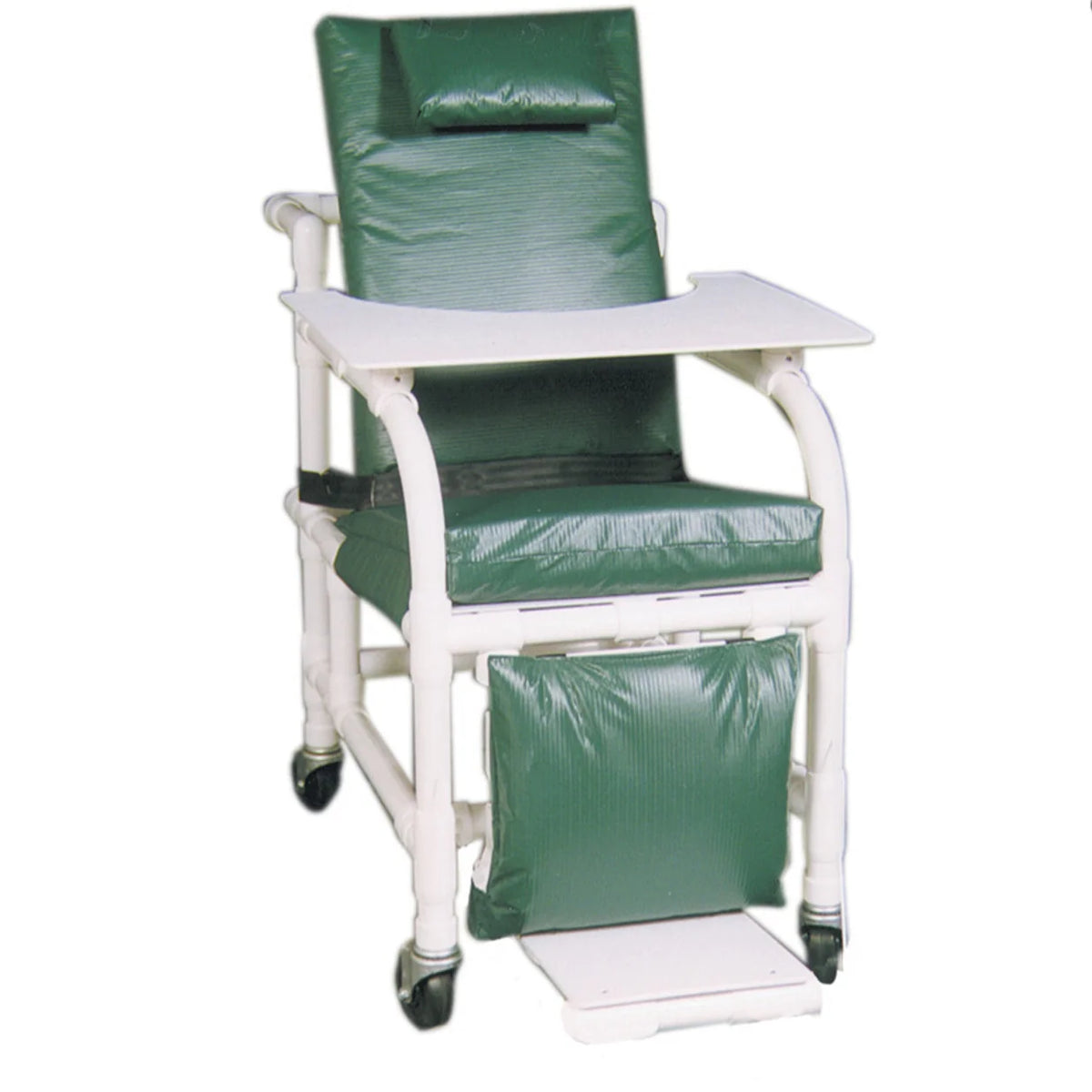 MJM Extra-Wide Geri Chair Recliner – Bariatric 3-Position Patient Room Chair with Tray