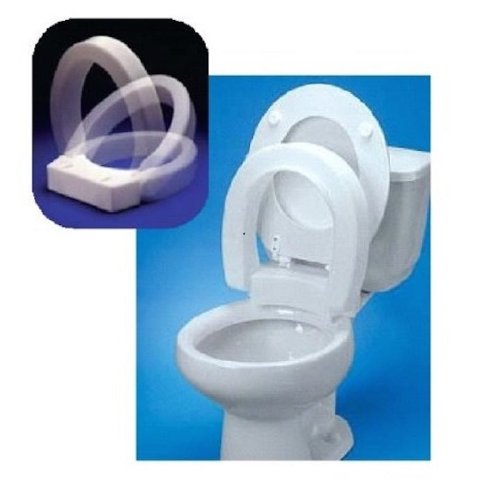 Maddak Hinged Elevated Toilet Seat