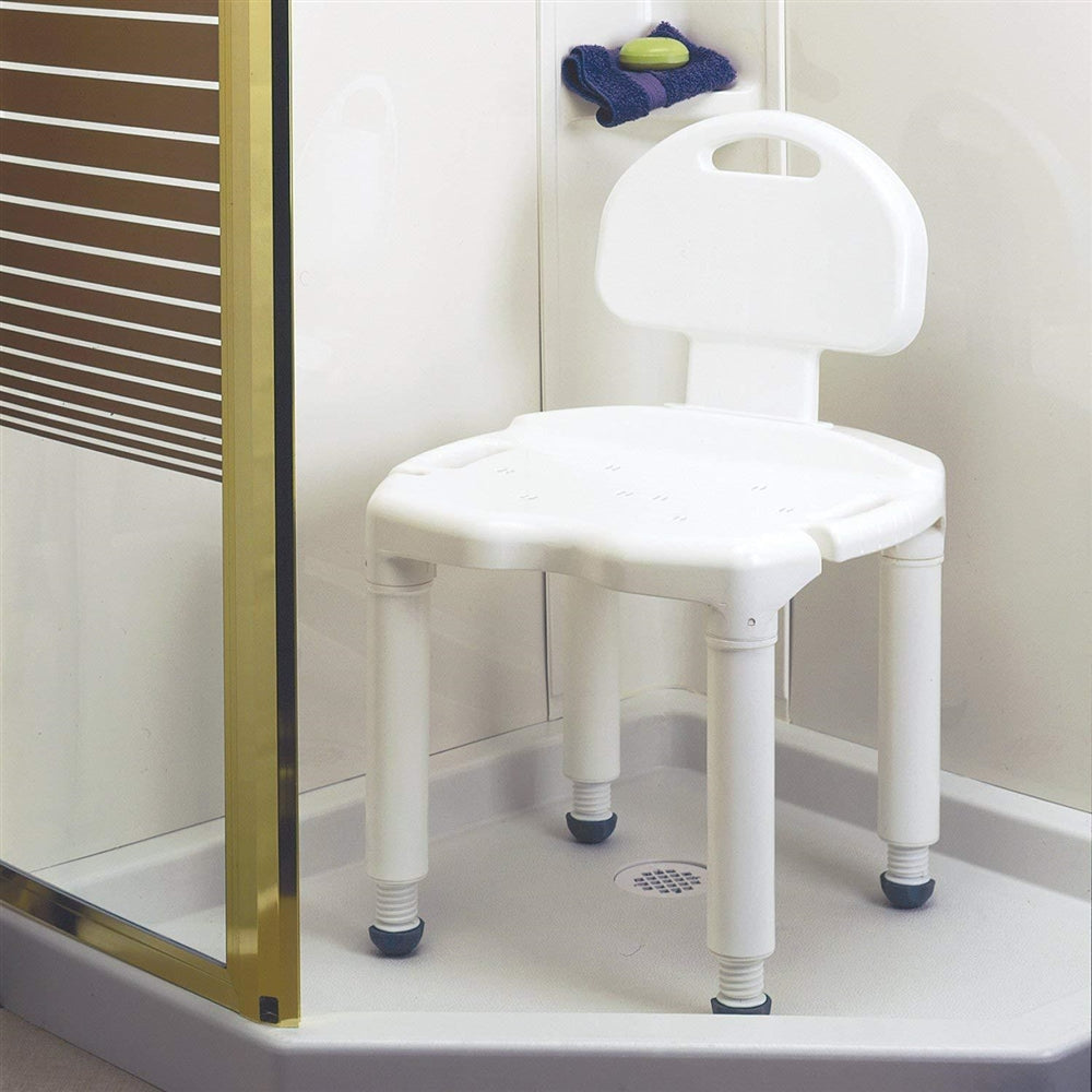 Carex Universal Bath Bench w/ Back