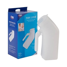 Male Urinal CarexÂ® 32 oz. / 946 mL With Closure Single Patient Use