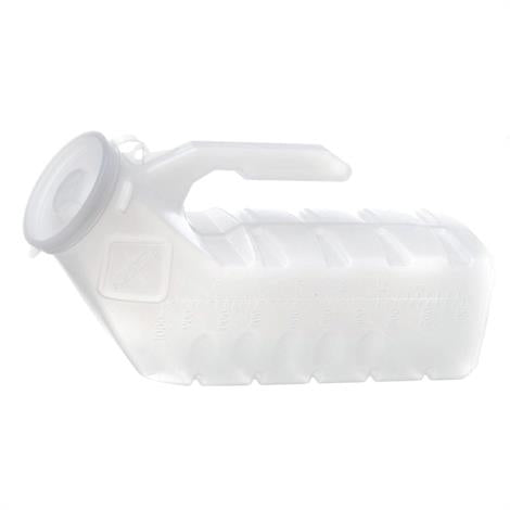 Male Urinal CarexÂ® 32 oz. / 946 mL With Closure Single Patient Use