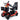 Freerider FR1-4 Heavy Duty 4-Wheel Mobility Scooter – 400 lb, 9.4 MPH, 36 Mile Range
