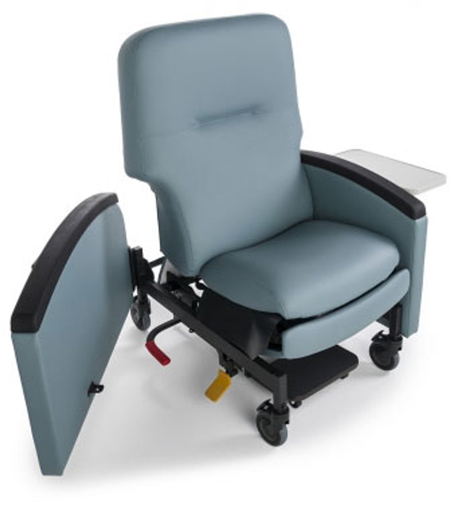 Lumex Pivot-Arm Clinical Care Recliner with Swing Away Arms