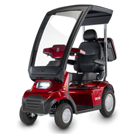 AFIKIM Afiscooter Solar Heavy-Duty 4-Wheel Mobility Scooter