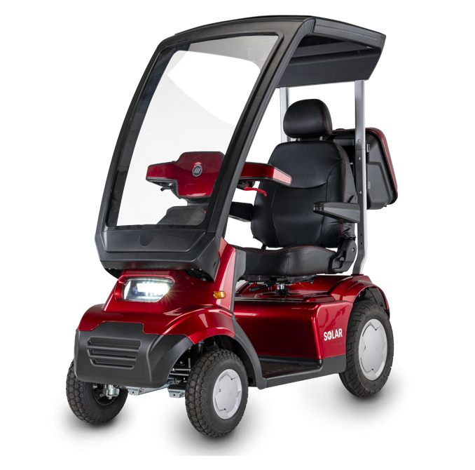 AFIKIM Afiscooter Solar Heavy-Duty 4-Wheel Mobility Scooter