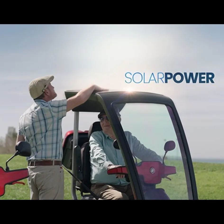 AFIKIM Afiscooter Solar Heavy-Duty 4-Wheel Mobility Scooter
