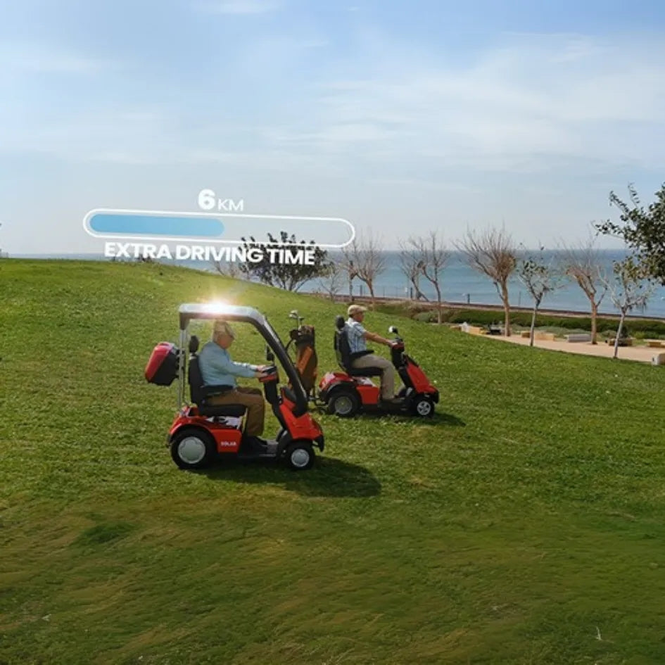 AFIKIM Afiscooter Solar Heavy-Duty 4-Wheel Mobility Scooter