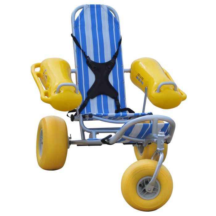 Floating Beach Wheelchair – Mobi-Chair Amphibious Sand & Water Mobility Chair