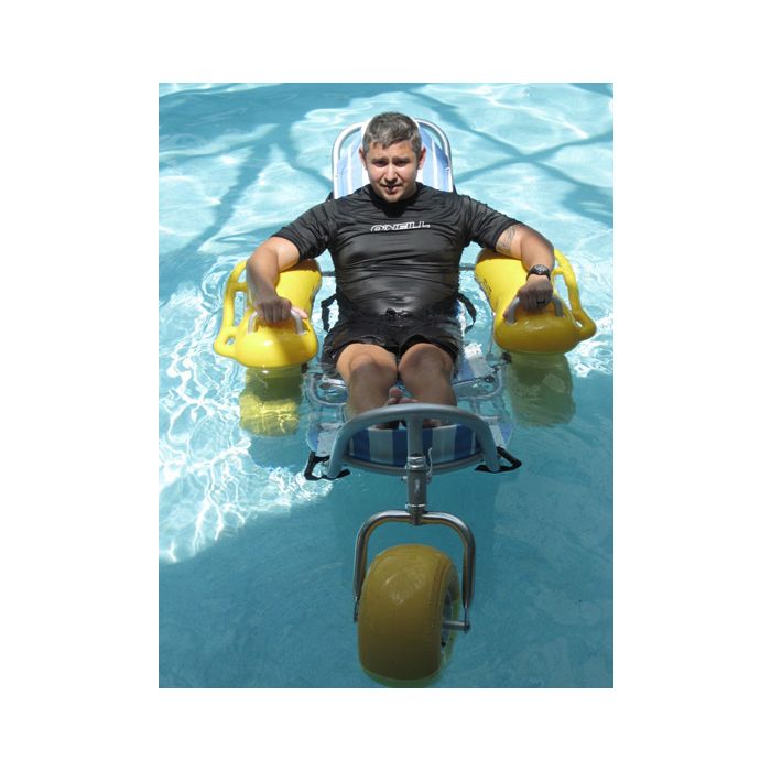 Floating Beach Wheelchair – Mobi-Chair Amphibious Sand & Water Mobility Chair