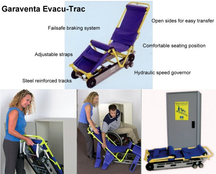Garaventa Evacu-Trac Evacuation Chair