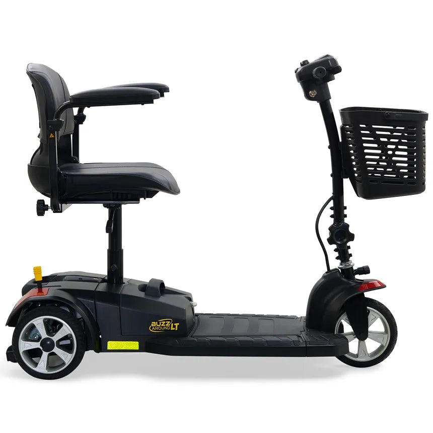 Golden Tech GB107D Buzzaround LT 3-Wheel Power Scooter-Red
