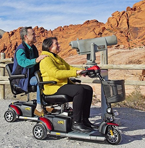 Golden Tech GB118D BuzzAround EX Extreme 3-Wheel Long Range Travel Scooter