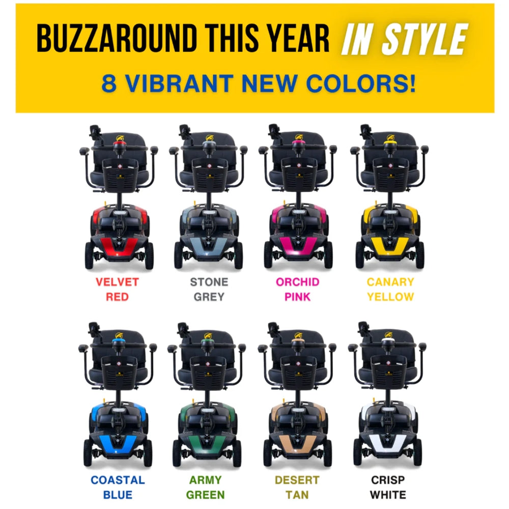 Golden Tech GB121B Buzzaround XL 3-Wheel Mobility Scooter