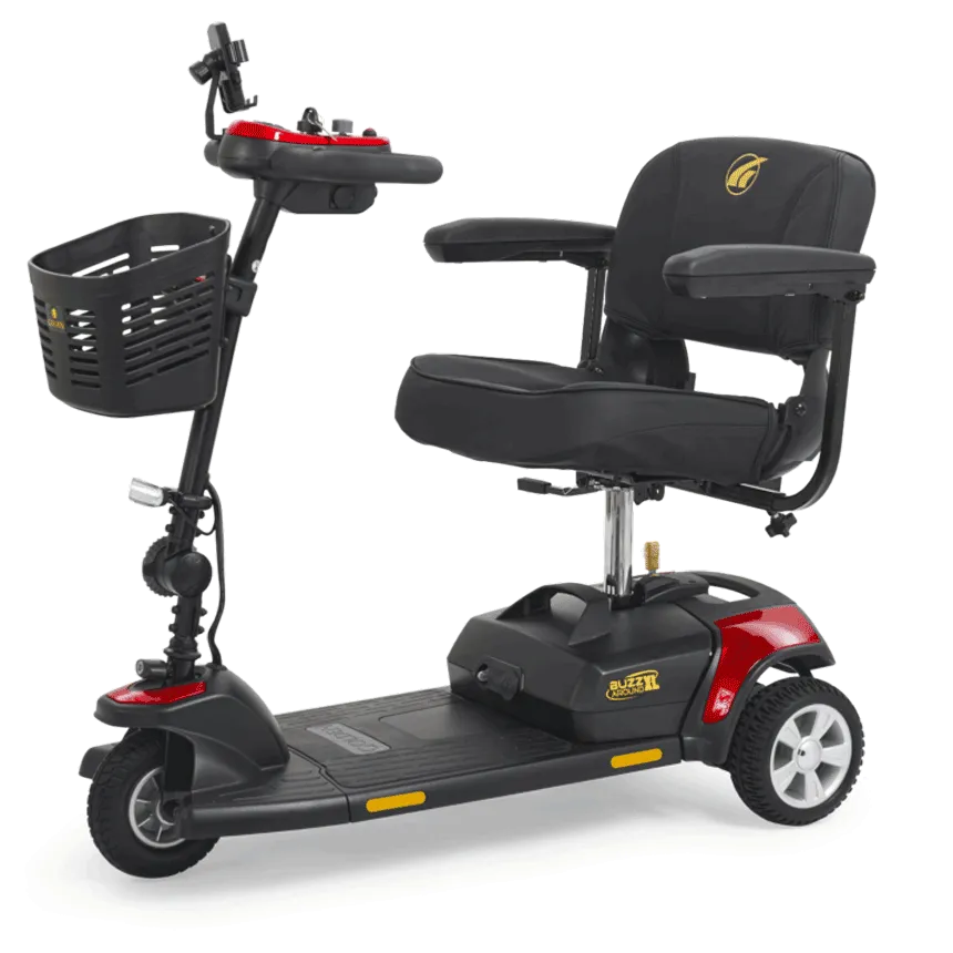 Golden Technologies Buzzaround XL 3-Wheel Travel Mobility Scooter – GB121B