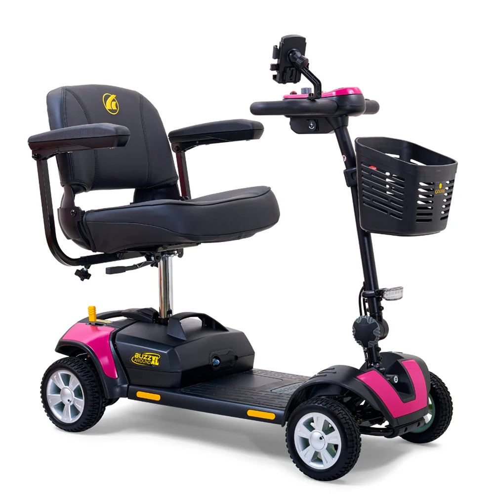 Golden Tech GB124A Buzzaround XL 4-Wheel Long Range Mobility Scooterble Scooter with Suspension