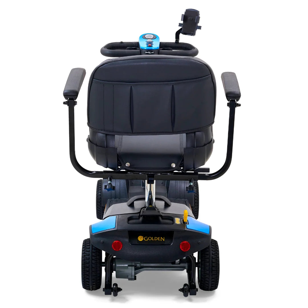 Golden Buzzaround XL GB124A 4-Wheel Travel Mobility Scooter – 300 lb Capacity, 10-Mile Range