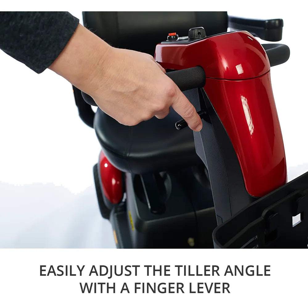 Golden Buzzaround LX Extreme GP149A 4-Wheel Travel Mobility Scooter – 375 lb Capacity, 18-Mile Range