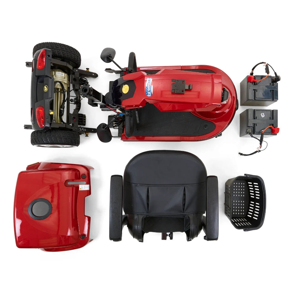 Golden Tech GC340C Companion Luxury 3 Wheel Full Size Scooter