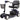Golden LiteRider GL141 4-Wheel Scooter – 300 lb, 12.5 Mile Range