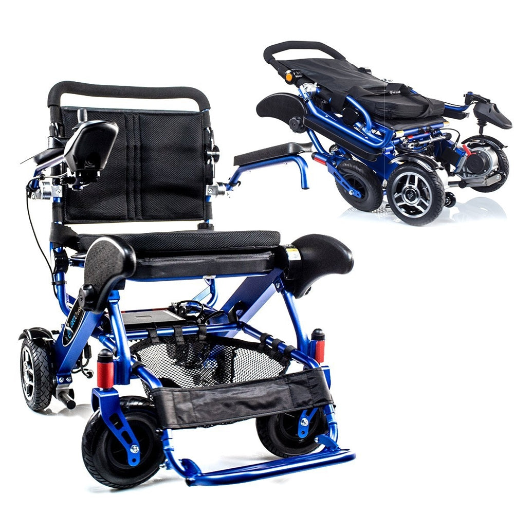 Geo Cruiser DX Lightweight Compact Folding Lithium Electric Power Wheelchair