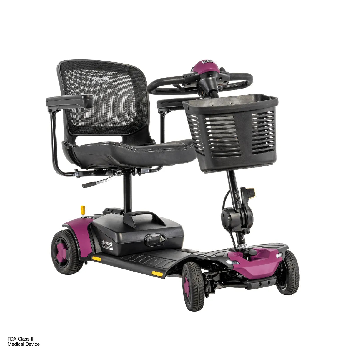 Pride Go Go Elite Traveller Gen 3 Platinum 4-Wheel Travel Scooter — SC443EMS