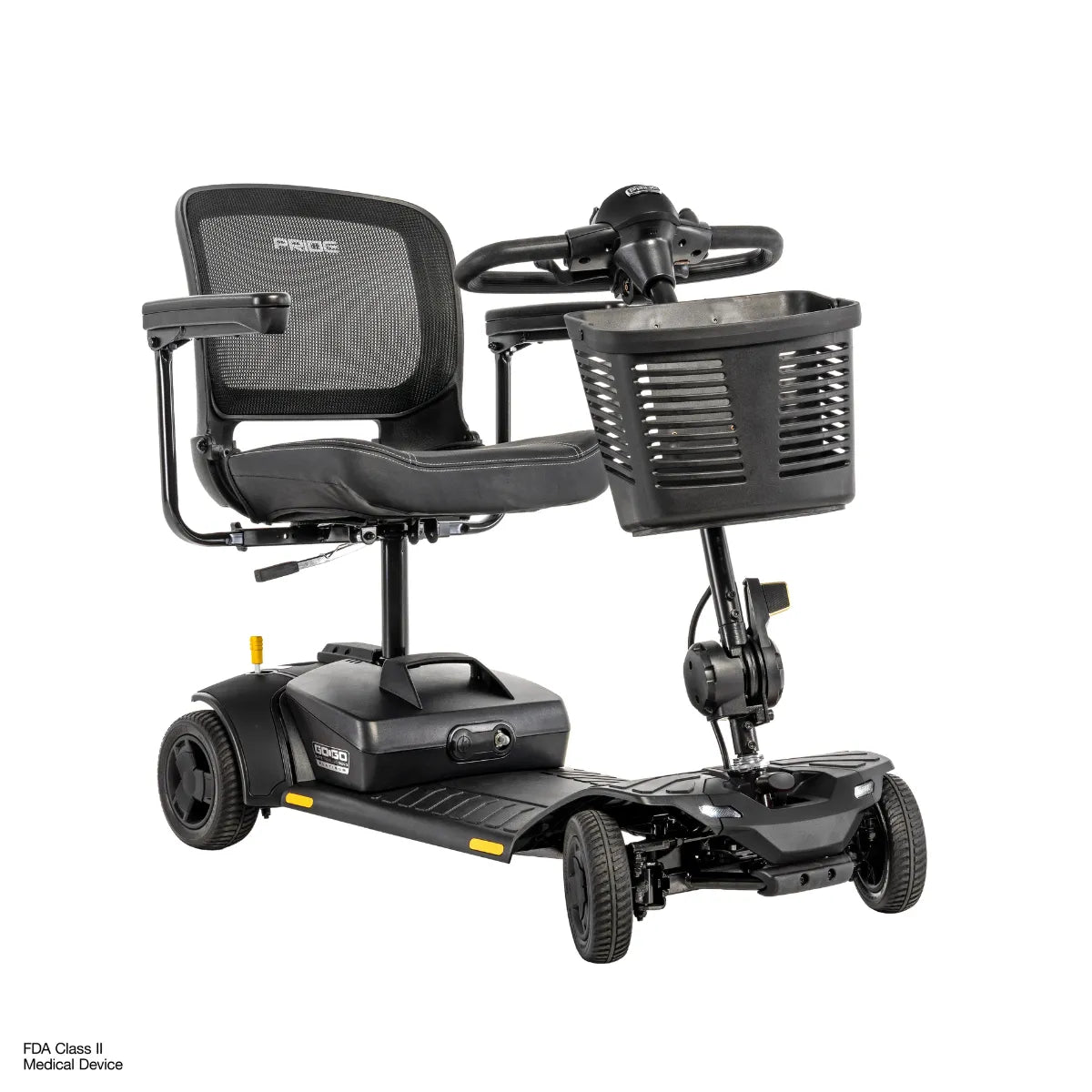 Pride Go Go Elite Traveller Gen 3 Platinum 4-Wheel Travel Scooter — SC443EMS