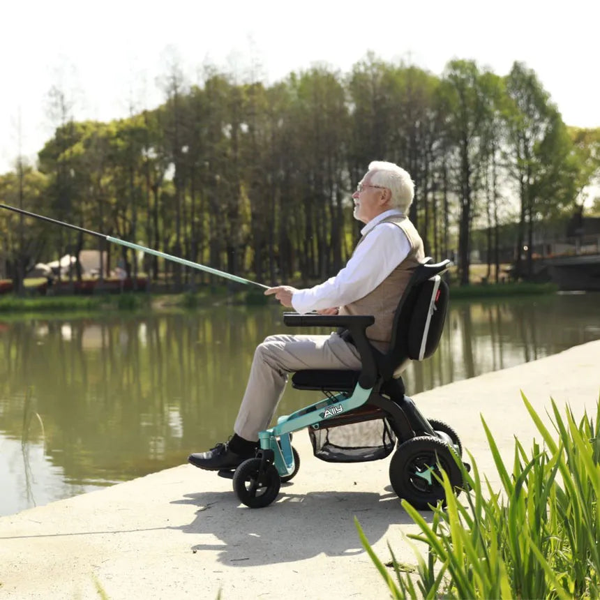 Golden Tech GP303A Ally Lightweight Folding Electric Smart Chair