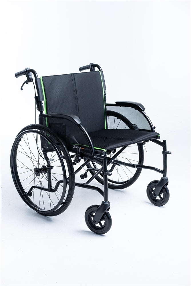 Feather Heavy Duty 22 IN. Extra Wide Featherweight Wheelchair