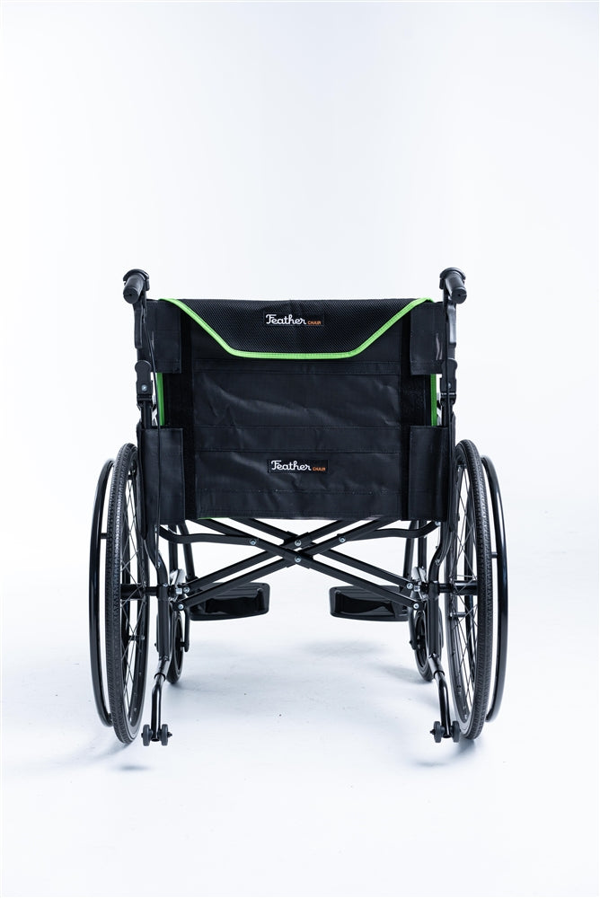 Feather Heavy Duty 22 IN. Extra Wide Featherweight Wheelchair