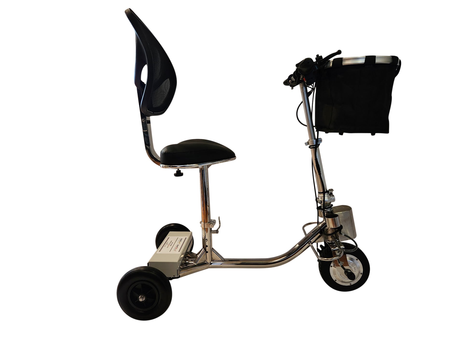 HandyScoot Lightweight Folding Travel Mobility Scooter – 350 lb Capacity