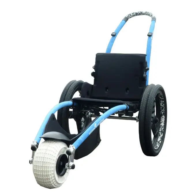 Hippocampe Beach Wheelchair – 37 lb All-Terrain Sand Chair, 286 lb Capacity
